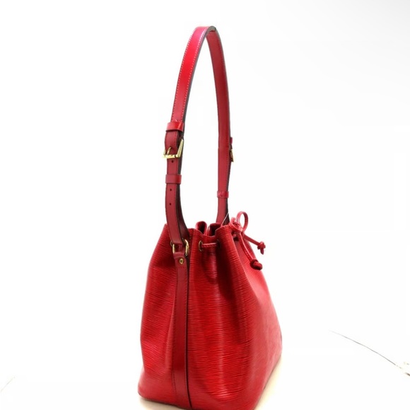 Louis Vuitton Red Epi Leather Petit Noe Bag - Picture 2 of 8